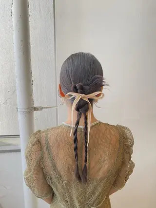ヘアアレンジ フレンチボブパーマ Yuukiのヘアスタイル