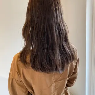 セミロング カラー roka ʜᴀʀᴜᴋᴀのヘアスタイル