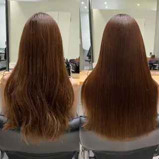 セミロング 髪質改善ヘアケア 艶髪特化/上田のヘアスタイル