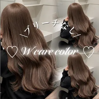 ロング カラー ヘアアレンジ 🫧新宿 透明感 カラー/サスケ🫧のヘアスタイル