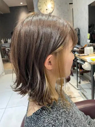 ミディアム 【代表】ショート カット平川のヘアスタイル