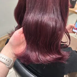 カラー サラ艶/韓国ヘア ︎🌟璃奈 (リナ)のヘアスタイル