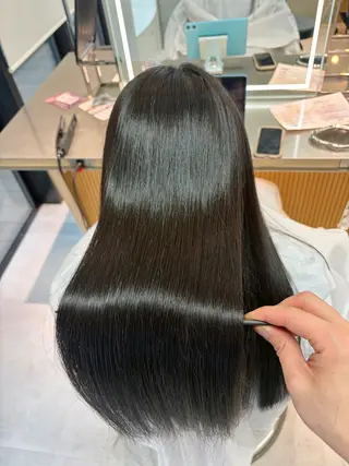 ロング パーマ 【博多髪質改善】 吉村 清志のヘアスタイル