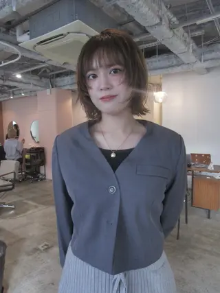 ショート カラー yu maのヘアスタイル