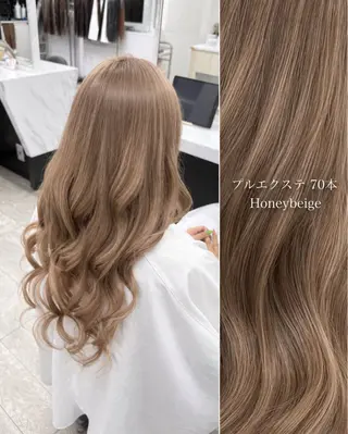 ロング ハイトーン・エクステ 🪸Momoka🪸のヘアスタイル