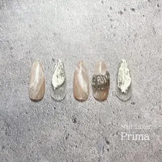 セミロング ネイル SalonPrima 西院Nail&Eyeのネイルデザイン