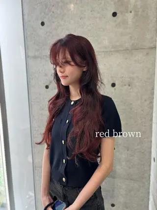 ロング 韓国ヘア🤍 慎之介のヘアスタイル