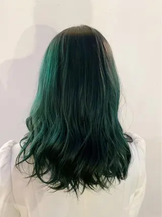 セミロング カラー 🧡YUKA🧡 渋谷/プルエクステのヘアスタイル