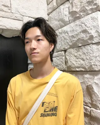 ヘアアレンジ メンズ メンズ特化✂️栗原 侑也のヘアスタイル