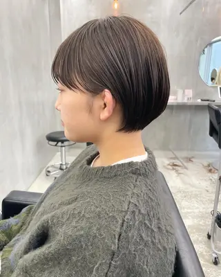 ショート 👑ボブはお任せ ミヤノ👑のヘアスタイル