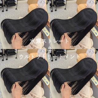 🌻 銀座水素ケア 🌻 只腰 花のヘアスタイル
