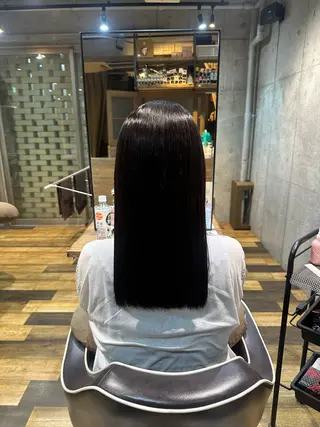 セミロング カラー flannel 優介のヘアスタイル