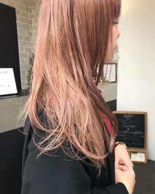 ロング カラー イシマル ナオヤのヘアスタイル