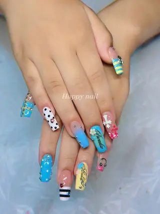 ネイル HAPPI NAIL大国町のネイルデザイン