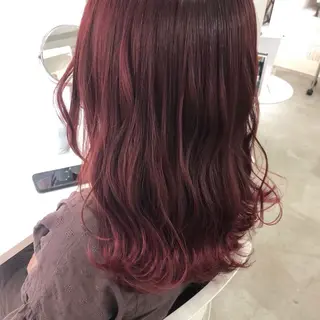 ロング カラー Parve  Mix 🫧梶川虹のヘアスタイル