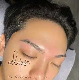 メンズ アイブロウ eclipse eyelashのマツエク・マツパデザイン