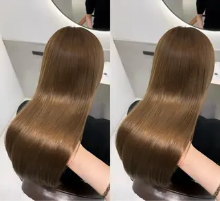 ロング 艶髪カラー🫧 髪質改善🪽萩原のヘアスタイル