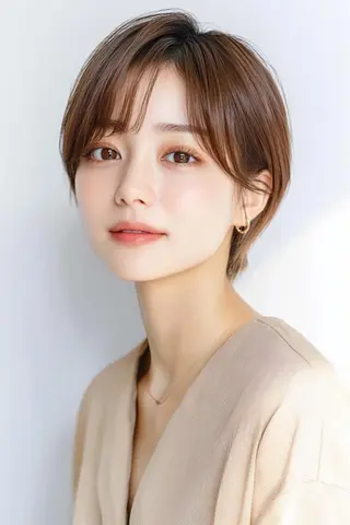 ショート よしずみ れいなのヘアスタイル