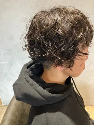 ショート カラー パーマ 🎀大人女性の為の ニュアンスヘア🎀のヘアスタイル
