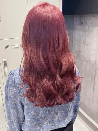 ロング カラー パーマ ヘアアレンジ メンズ キッズ ネイル マツエク・マツパ アイブロウ レイヤー/ダブル カラー/YURINAのヘアスタイル