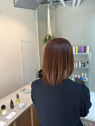 ミディアム Shiro RENのヘアスタイル