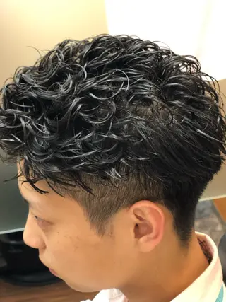 ショート 【パーマ指名No1】 浅野空人のヘアスタイル