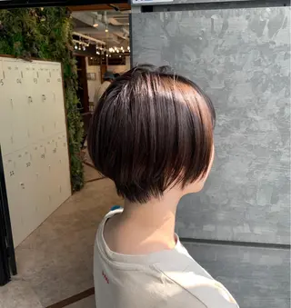ショート カラー 髪質改善/白髪ぼかし KENTAのヘアスタイル
