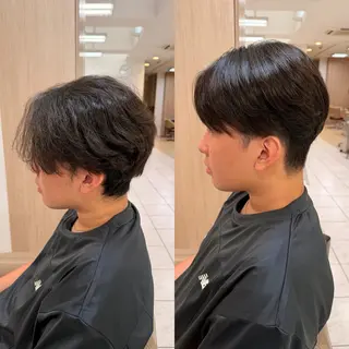 メンズ メンズ縮毛矯正 池田勇一のヘアスタイル