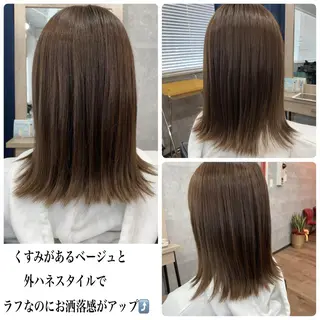 ミディアム ＳＨＩ ＺＵのヘアスタイル