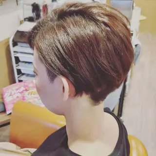 ショート spa hair ark 富井直美のヘアスタイル