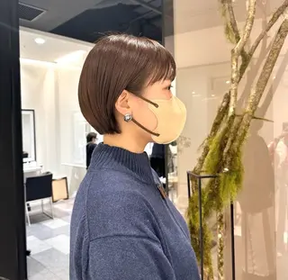 ショート 中原 優美のヘアスタイル