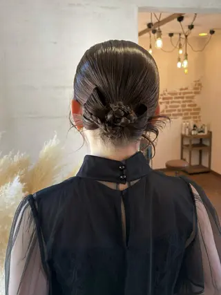 ヘアアレンジ 艶感ベージュが得意♡ 田島千愛のヘアスタイル