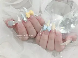 ネイル MoMoA Nail ネイル長さ出し専門店のネイルデザイン