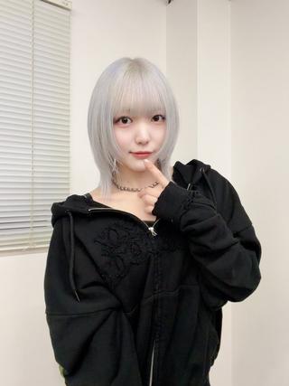 ミディアム ボブ/レイヤーカット 縮毛矯正/武田涼のヘアスタイル