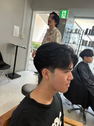 パーマ メンズ 下北沢メンズパーマ 特化園田　楓莉のヘアスタイル