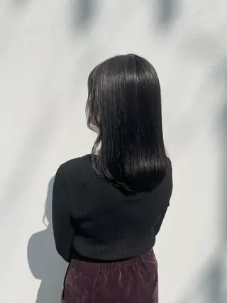 ミディアム カラー ヘアアレンジ 「sumi」 AMIのヘアスタイル