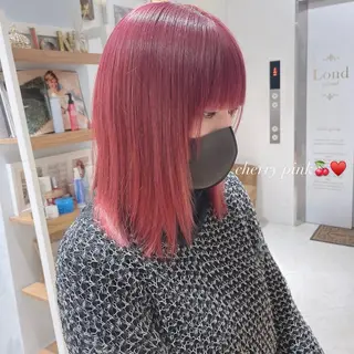 ロング カラー もえな /カラー/ハイトーンのヘアスタイル