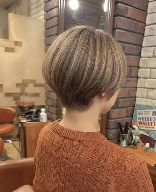 ショート flencia 丸 和博|カットのヘアスタイル