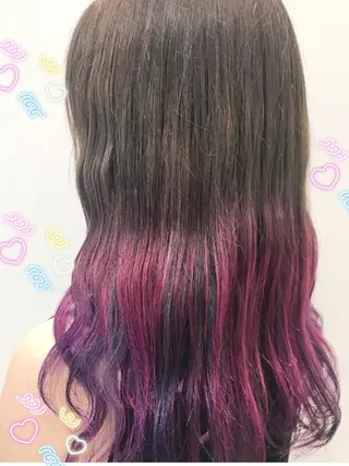 カラー 新宿駅近♡個室 ♡関口三都季🌜のヘアスタイル