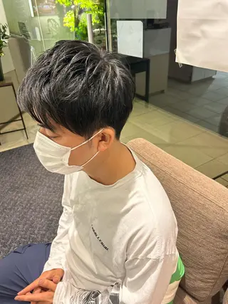 メンズ 増渕 里奈のヘアスタイル