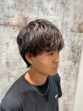 ショート パーマ 【お洒落パーマ】 Elme　肥塚康汰郎のヘアスタイル