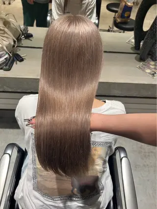 ロング カラー kilto.きょうか 🍑カットモデル🍑のヘアスタイル