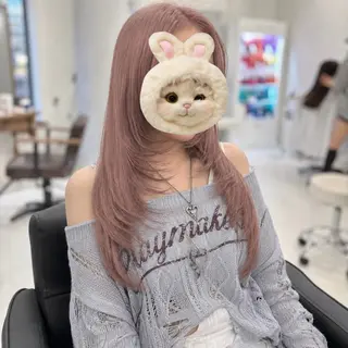 ロング カラー ❤️🔥ハイトーン /レイヤー/IORIのヘアスタイル