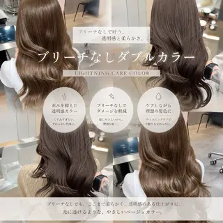 ロング カラー ヘアアレンジ 髪質改善/透明感 カラー/吉田光佑のヘアスタイル