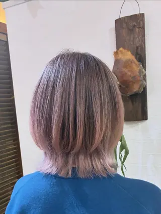 ミディアム 金田 拓也のヘアスタイル