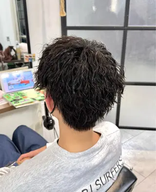 ショート パーマ メンズ メンズパーマの達人 / タカシマダイスケのヘアスタイル