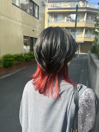 カラー メンズ Nakajima Eijiのヘアスタイル