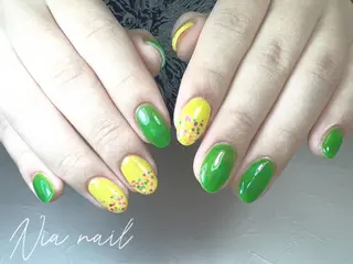 ミディアム Nia nail Fukuharaのネイルデザイン