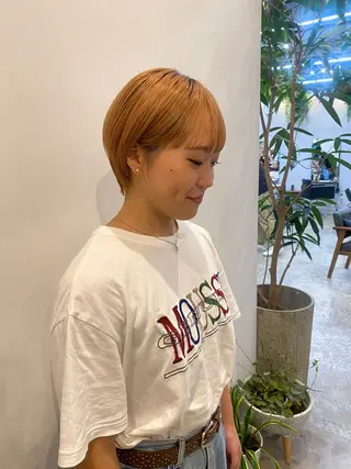 ショート やました もえかのヘアスタイル