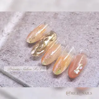 ネイル モチの良さ◉ フィルインネイル♡のネイルデザイン